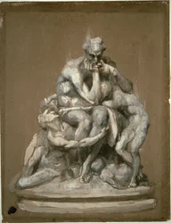 Studie für die Skulptur 