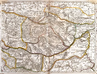 Südostpolen, Ostslowakei, Ostungarn, Serbien, Kosovo, Nordalbanien, Mazedonien, Bulgarien, Nordwesttürkei, Rumänien, Moldawien, Südwestukraine