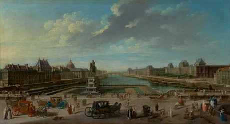 Ein Blick auf Paris von der Pont Neuf