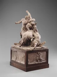 Herkules kämpft gegen zwei Kentauren, ca. 1785