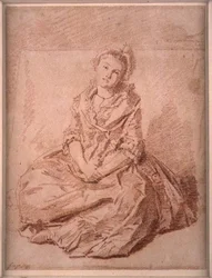 Sitzendes Mädchen
