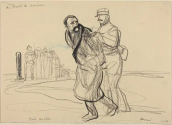 An der Front von Vincennes. Bolo Pacha, um 1914-1919