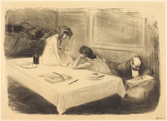 Das Séparée (1. Tafel)
