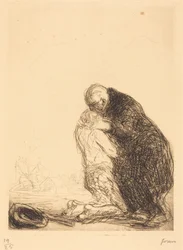 Die Rückkehr des verlorenen Sohnes (3. Tafel)