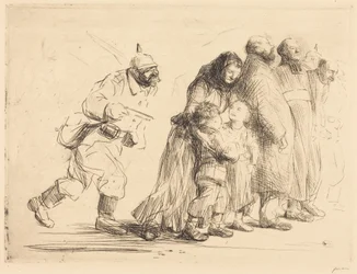 Die Honoratioren (große Tafel)