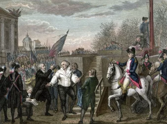 Französische Revolution: Tod von Ludwig XVI., guillotiniert in Paris