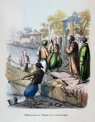 Mahomet Ali kommt in Konstantinopel an, ca. 1847