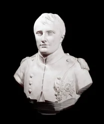 Büste Kaiser Napoleons I. (1769-1821), Skulptur von Jean Antoine Houdon (1741-1828), 1808, Versailles, Schlossmuseum