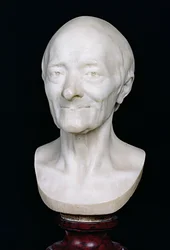 Büste von Voltaire (1694-1778) ohne Perücke, 1778