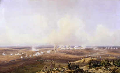 Die Schlacht von Austerlitz am 2. Dezember 1805