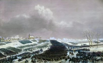 Die Schlacht von Preußisch-Eylau am 8. Februar 1807