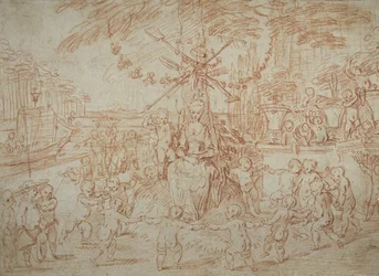 Allegorie des Frühlings oder die jungen Gärtner
