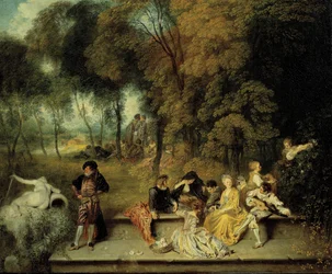 Freuden der Liebe, ca. 1718-1719