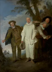 Die italienischen Komödianten, ca. 1720