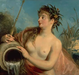 Die Nymphe des Frühlings
