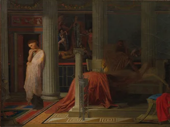 Antiochus und Stratonice, um 1838