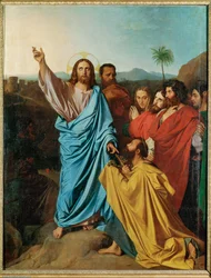 Christus übergibt die Schlüssel an den Heiligen Petrus
