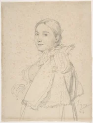 Madame Jean-Auguste-Dominique Ingres, geborene Madeleine Chapelle
