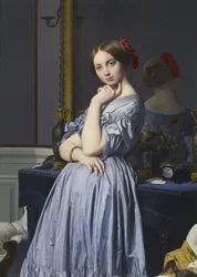 Porträt der Comtesse d