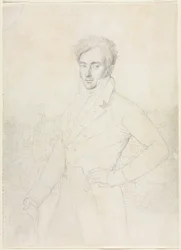 Porträt eines jungen Mannes, der auf dem Quirinal steht, mit der Turris Comitum im Hintergrund, 1800er Jahre