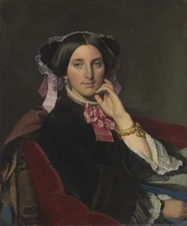 Porträt von Madame Caroline Gonse, 1852