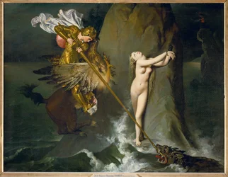 Roger und Angelique, eine Szene aus Ariosts Orlando