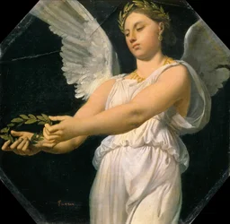 Studie des Sieges für die Apotheose von Homer