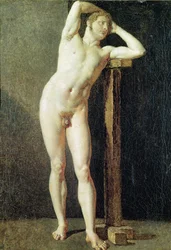 Studie eines Mannes, ca. 1801