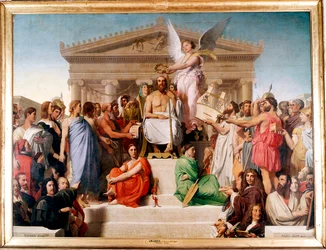 Die Apotheose Homers, 1827