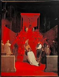 Der Herzog von Alba in Sainte-Gudule in Brüssel