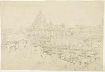 Ansicht von St. Peter in Rom