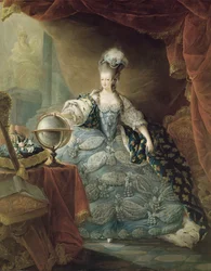 Porträt von Marie Antoinette (1755-93), Königin von Frankreich, 1775