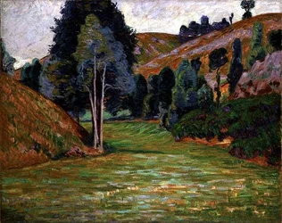 Tal bei Pontgibaud, ca. 1890