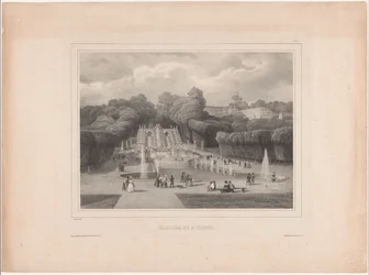 Brunnen beim Château de Saint-Cloud