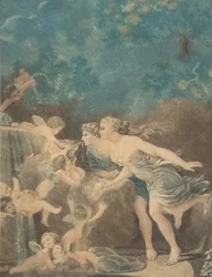 Der Brunnen der Liebe, spätes 18. Jahrhundert