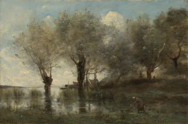 Ein Teich in der Picardie