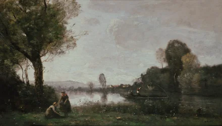 Flusslandschaft (Die Seine bei Chatou)