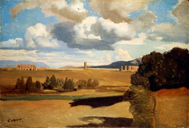 Römische Campagna mit Claudian-Aquädukt