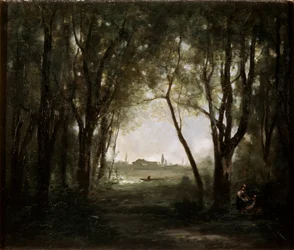 Szene an einem See, 1860-1873