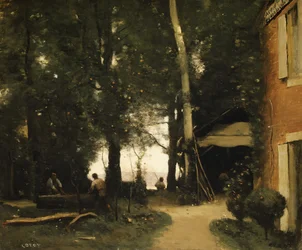 Die Ufer der Seine bei Conflans, ca. 1865-70