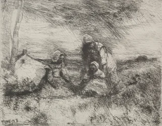 Die kleine Schwester, Originaldruck 1854, gedruckt 1921