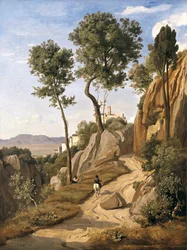 Ansicht von Volterra, 1838