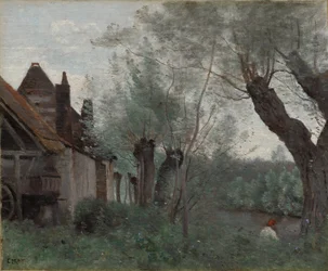 Weiden und Bauernhaus in Sainte-Catherine-lès-Arras