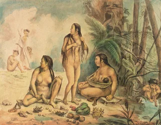 Indigene Bevölkerung von Cantagalo (ca. 1826)