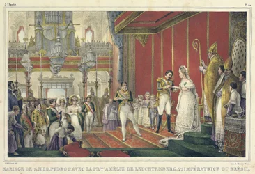 Die Hochzeit von Amelie von Leuchtenberg
