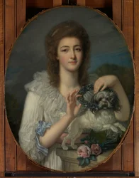 Prinzessin Varvara Nikolaevna Gagarina 1762-1802, ca. 1780-82