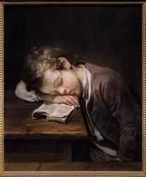 Der kleine faule Junge