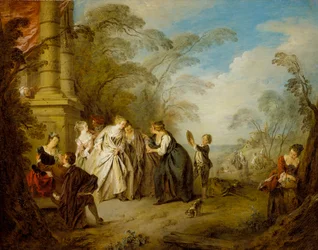 Die Wahrsagerin, 1731