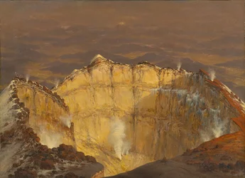 Krater von Popocatépetl, 1833