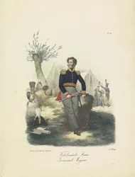 Generalmajor, 1820-1825